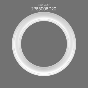 2P85008D20 Flat Trim Corner Modern Polyurethane Design