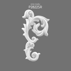 P2822SR Polyurethane Ornament Wall Accessories and Decorative Motifs