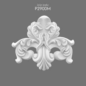 P2900M Polyurethane Decoration for Elegant Wall Motifs