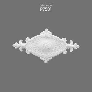 P7501 Polyurethane Ornament Decorative Wall Accessory