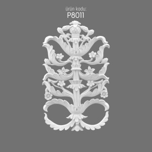 P8011 Polyurethane Ornament Decorative Wall Motif