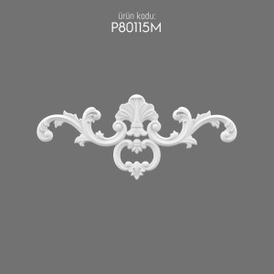 P80115M Polyurethane Decoration Ornament Design