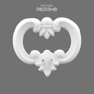 Polyurethane Decoration P80115MB with elegance and fine detail