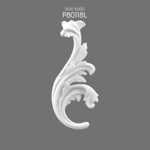 P80118L Decoration Polyurethane Decorative Motif Design