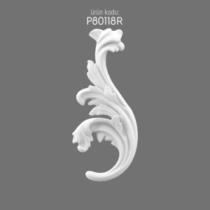 P80118R Decoration Classic Patterned Wall Accessory