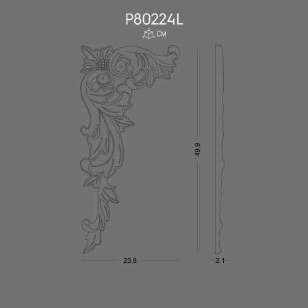 P80224L Decoration Easy to Clean and Durable Design