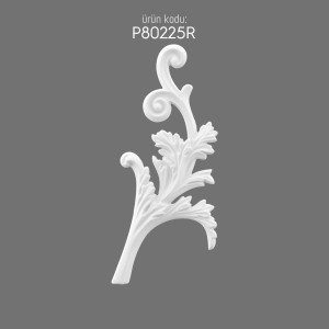 Polyurethane Decoration P80225R Decorative Motif Design