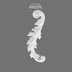 P80229L Decoration Polyurethane Realistic Look and Paintable Design