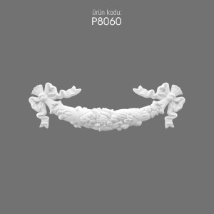 P8060 Polyurethane Decoration Elegant Ornamental Design