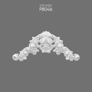 Polyurethane Decoration P8046 with Elegant Detail and Lasting Aesthetic