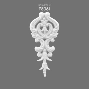 Polyurethane Decoration P8061 Wall Ornament Design