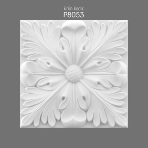 P8053 Polyurethane Decoration Durable and Elegant Pattern