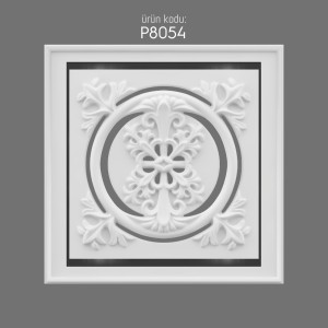 P8054 Polyurethane Decoration Wall Accessory with Elegant Patterns