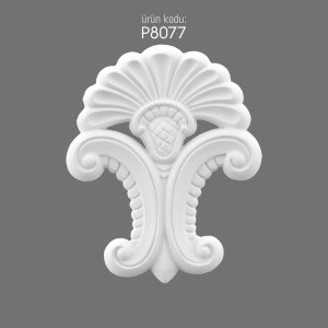 P8077 Polyurethane Decoration Elegant Classic Detailed Design