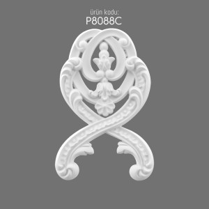 P8088C Polyurethane Ornament Elegant Decorative Design