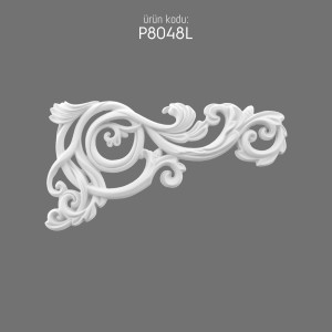 P8048L Polyurethane Decoration with Elegant Wall Detail