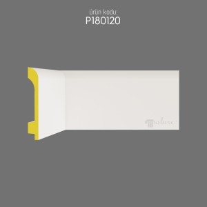 P180120 Baseboard Decorative Polyurethane Wall Design