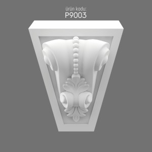 P9003 Polyurethane Cornice Ornament Classic Pattern Decorative Model