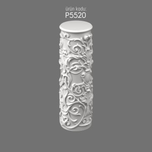 P5520 Decorative Column Base with Elegant Pattern and Durable Design