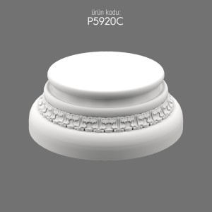 P5920C Column Base Decorative Ionic and Corinthian Style Design