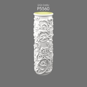 P5560 Polyurethane Decorative Column Base Modern and Elegant Design