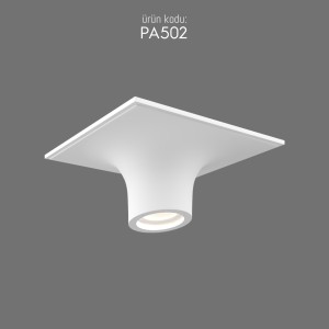 PA502 Polyurethane Amorphous Fixture Modern Ceiling Wall Decor