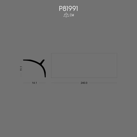 P81991 Cove Lighting Modern Wall and Ceiling LED Design