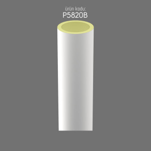 Polyurethane Corinthian Columns and Decorative Capital Models