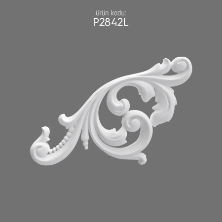 P2842L Polyurethane Crown Decorative Wall Design