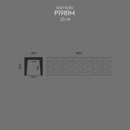 Polyurethane Wooden Beam P1981M Rustic Design Ideas