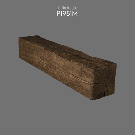 Polyurethane Wooden Beam P1981M Rustic Design Ideas