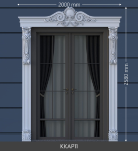 Polyurethane Door Mouldings KKAP11 Elegant Design