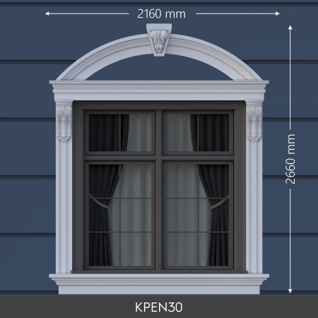 Polyurethane Window Mouldings KPEN30 Decorative Design Ideas