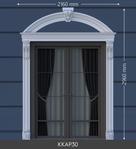 Polyurethane Door Surrounds KKAP30 Elegant and Durable Design