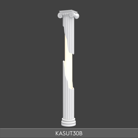 Modern Polyurethane Lighting Columns KASUT30B Decorative Design
