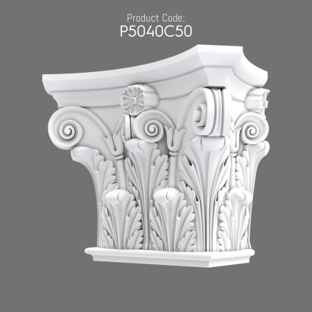 P5040C50 Villa and entrance gate pilaster columns Decorative Columns