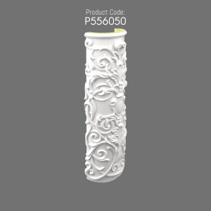P556050 Decorative Column Base with Ornamental Patterns
