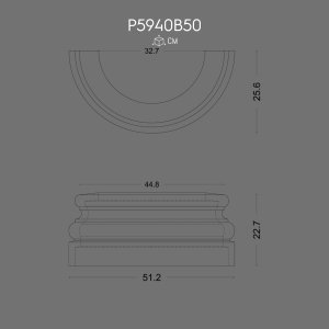 Column Base P5940B50 Decorative Design and Price Review