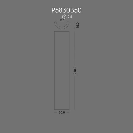 Polyurethane Column Models, Column Cladding for Decoration
