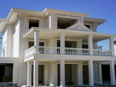 Classic Villa Facade with Polyurethane and Ornamental Details Polyurethane floor molding models floor molding models prices <h2>Polyurethane in Classic Villa Facade Design</h2><p>In villa architecture,