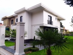 Modern Classic Villa Facade with Polyurethane Moldings Polyurethane floor molding models floor molding models prices <h2>Modern Classic Elegance with Polyurethane</h2><p>The villa facade demonstrates