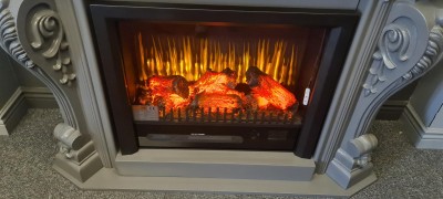 Polyurethane Visual fireplace decor