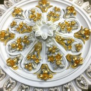 Incuson belly polyurethane gold leaf paint