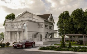 Elegant Polyurethane Classical Villa Facade with Ornamental Detailing Polyurethane floor molding models floor molding models prices <h2>Polyurethane in Classical Villa Design</h2><p>The use of <strong>polyurethane</strong>