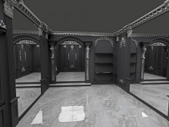 Polyurethane Classic Decorations in Boutique Bridal Stores