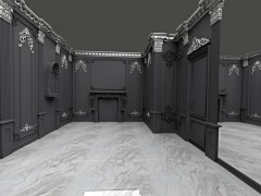 Classical Boutique Interior Design with Polyurethane Details