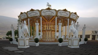 Polyurethane Carousel Decoration with Classic and Colorful Ornamental Designs Polyurethane floor molding models floor molding models prices <h2>Classical Polyurethane Carousel Design</h2><p>This carousel presents an example