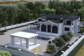 Timeless Luxury Classical Villa Facade with Polyurethane Exterior Details Polyurethane floor molding models floor molding models prices <h2>Classical Elegance in Polyurethane Villa Facades</h2><p>This villa design