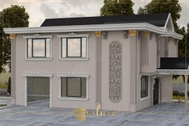 Classic Polyurethane Exterior Villa Design with Decorative Roof and Facade Elements Polyurethane floor molding models floor molding models prices <h2>Elegant Polyurethane Facade Design</h2><p>The exterior of the villa