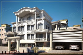 Elegant Polyurethane Classical Villa Designs with Refined Exterior Aesthetics Polyurethane floor molding models floor molding models prices <h2>Classical Elegance with Polyurethane Detailing</h2>
<p>The villa demonstrates a